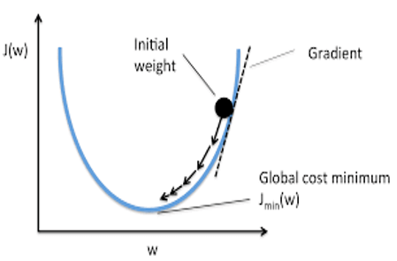 the cost loss function