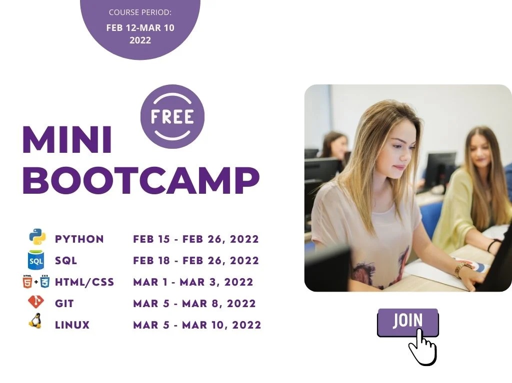 coding bootcamp online free python course