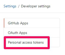 generating token step 3, setting personel access