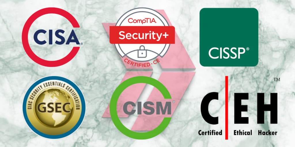 cybersecurity certification types
