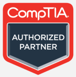 comptia authorized partner logo cyber